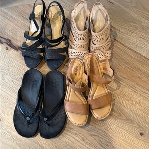 Bundle of Size 9 shoes for Spring and Summer